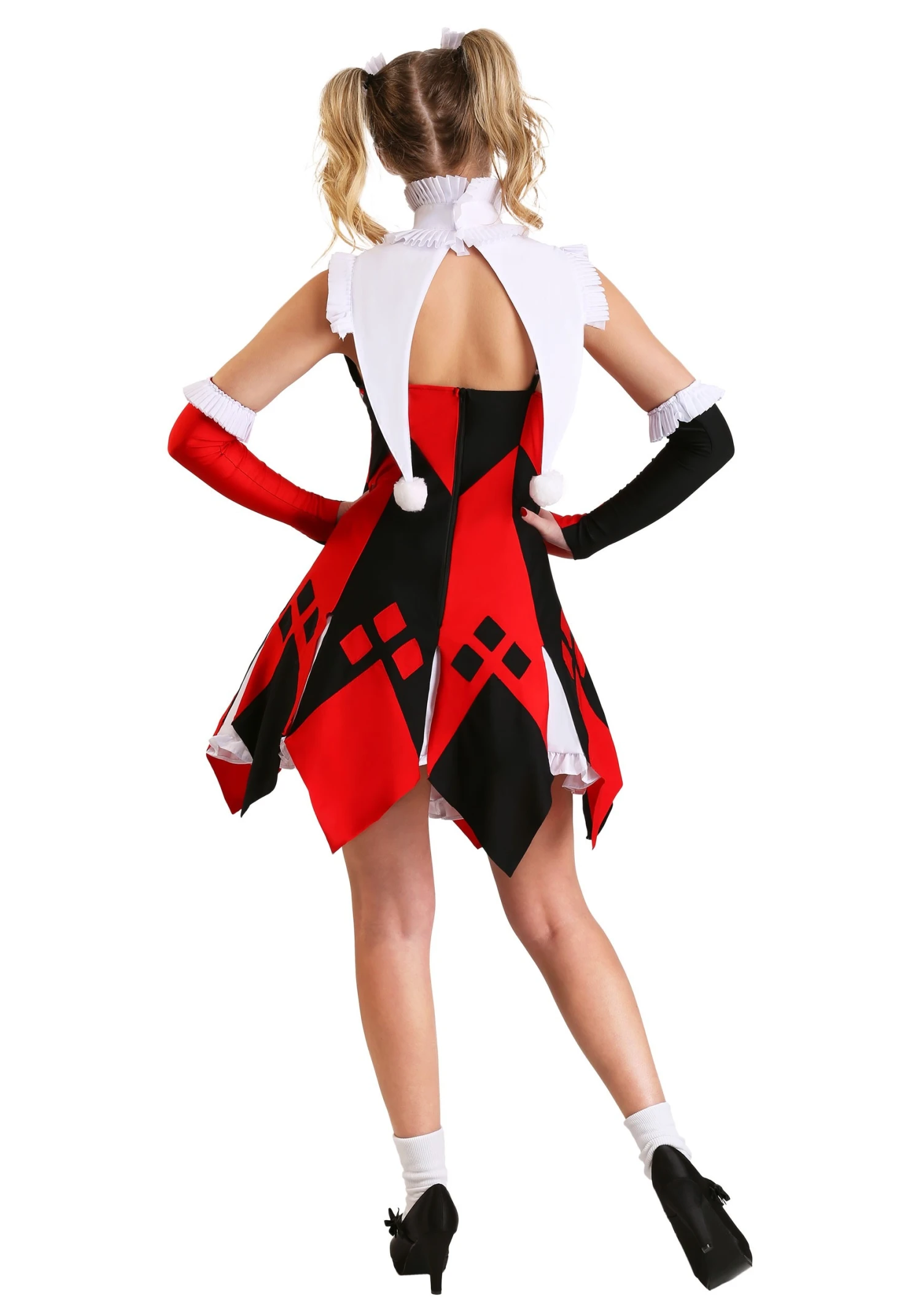 Cute Court Jester Costume For Women 4 Cute Court Jester Costume For Women - Image 2