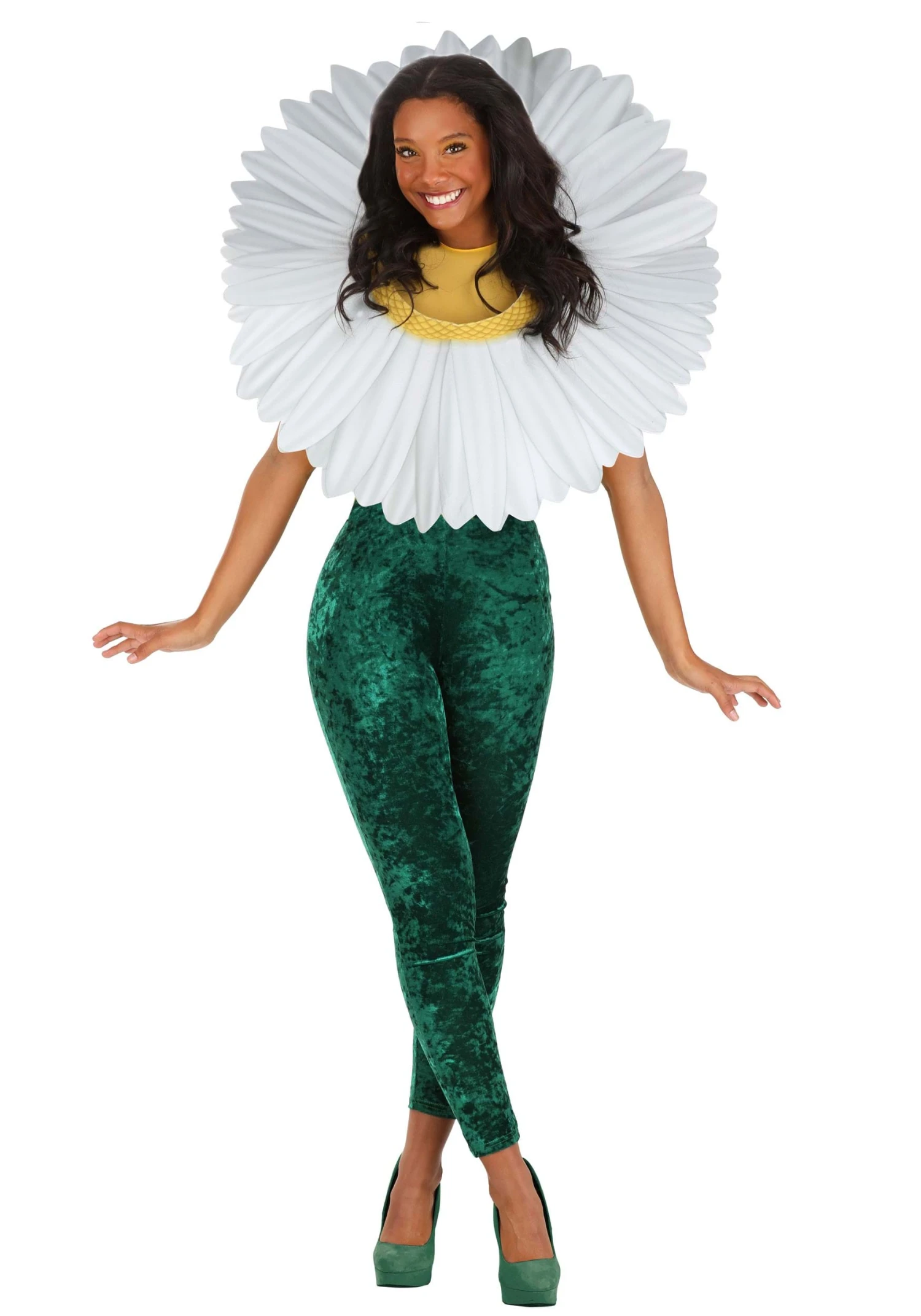 Daisy Flower Costume For Women 3 Daisy Flower Costume For Women