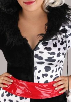 Dreamgirl Dalmatian Diva Costume For Women -Halloween Costumes womens dalmatian diva costume alt 2