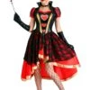 Dark Queen Of Hearts Costume For Women -Halloween Costumes womens dark queen of hearts