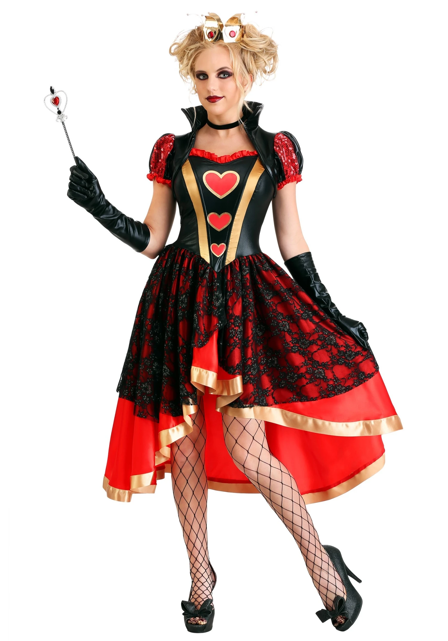 Dark Queen Of Hearts Costume For Women 3 Dark Queen Of Hearts Costume For Women