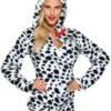 LEG AVENUE Women's Sexy Darling Dalmatian Costume 2 LEG AVENUE Women's Sexy Darling Dalmatian Costume -Halloween Costumes womens darling dalmatian costume 1