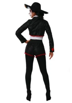 Women's Day Of The Dead Mariachi Costume 5 Women's Day Of The Dead Mariachi Costume -Halloween Costumes womens day of the dead mariachi back