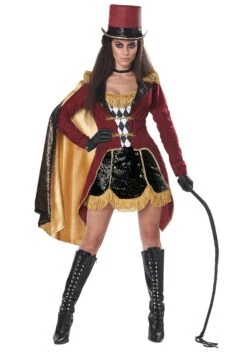 Dazzling Ringmaster Women's Costume