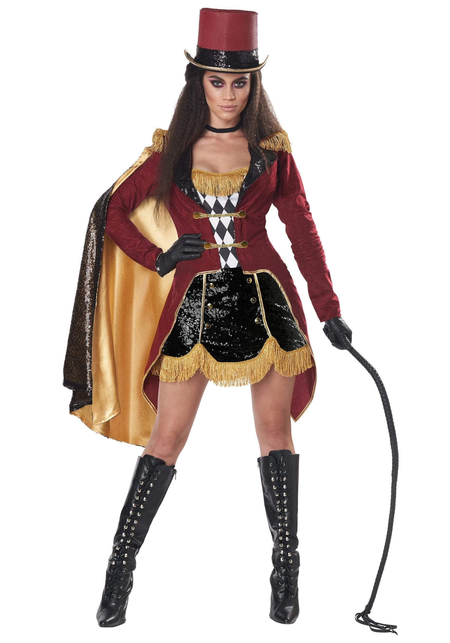 Dazzling Ringmaster Women's Costume 3 Dazzling Ringmaster Women's Costume