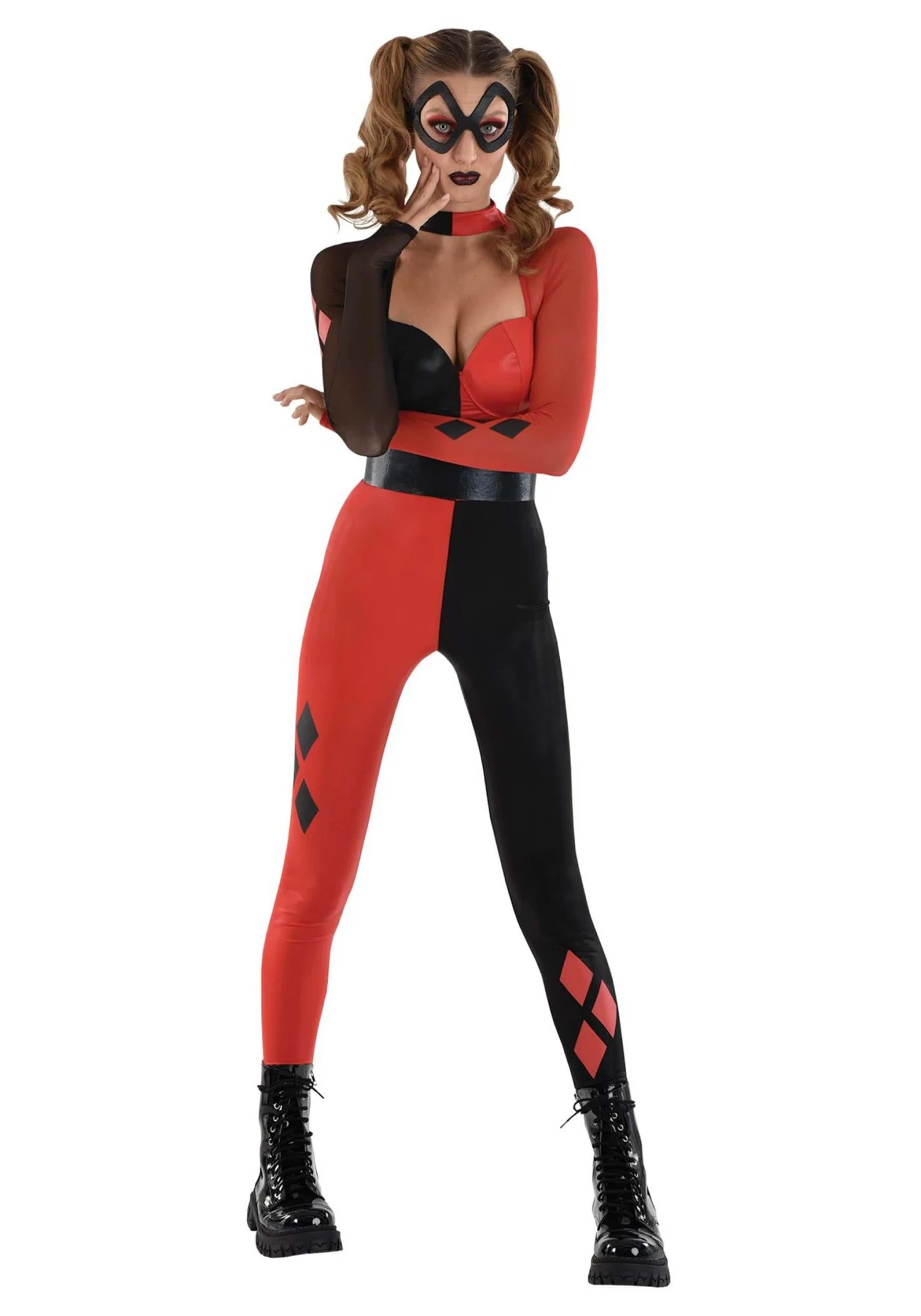 AMSCAN Women's DC Harley Quinn Costume 3 AMSCAN Women's DC Harley Quinn Costume
