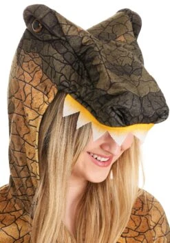 Deadly Dinosaur Women's Costume -Halloween Costumes womens deadly dinosaur alt 12