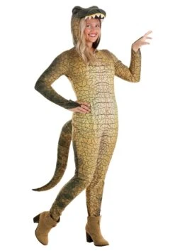 Deadly Dinosaur Women's Costume -Halloween Costumes womens deadly dinosaur alt 2
