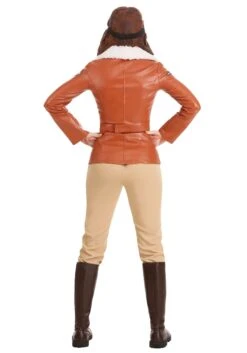 Deluxe Women's Amelia Earhart Costume -Halloween Costumes womens deluxe amelia earhart costume back