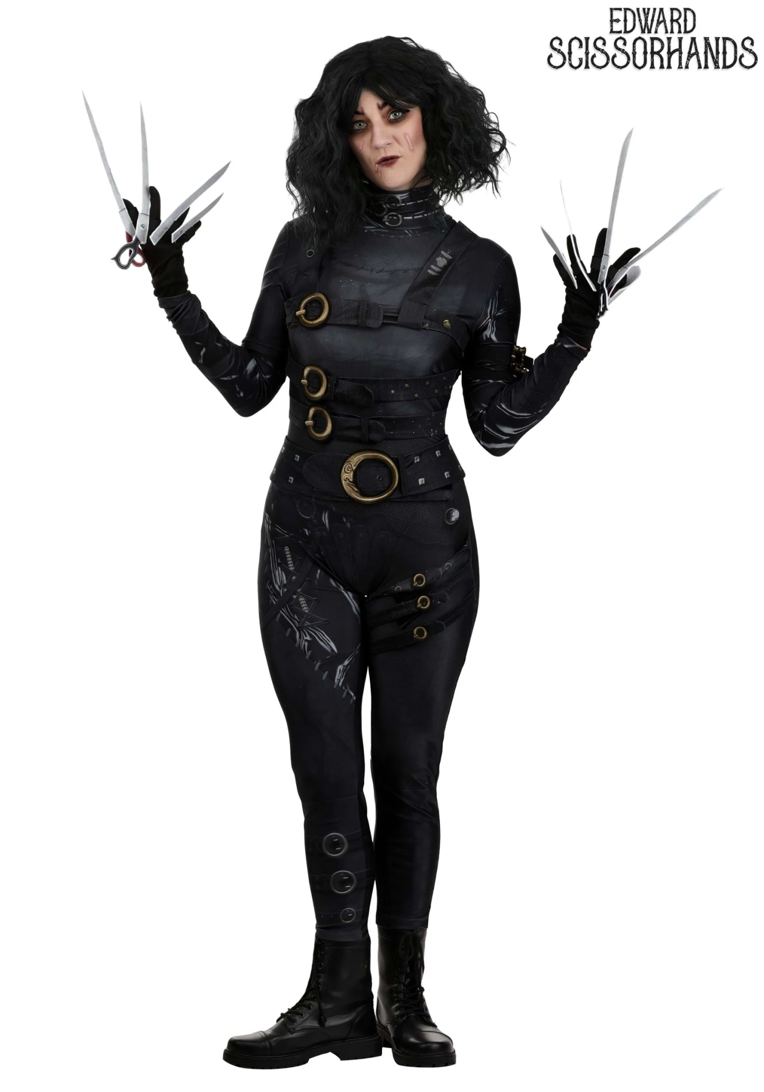 Deluxe Edward Scissorhands Women's Costume 3 Deluxe Edward Scissorhands Women's Costume