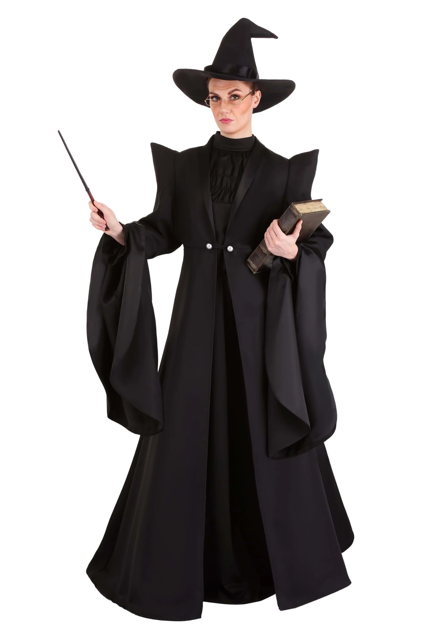 Deluxe Harry Potter McGonagall Costume For Women 6 Deluxe Harry Potter McGonagall Costume For Women - Image 4