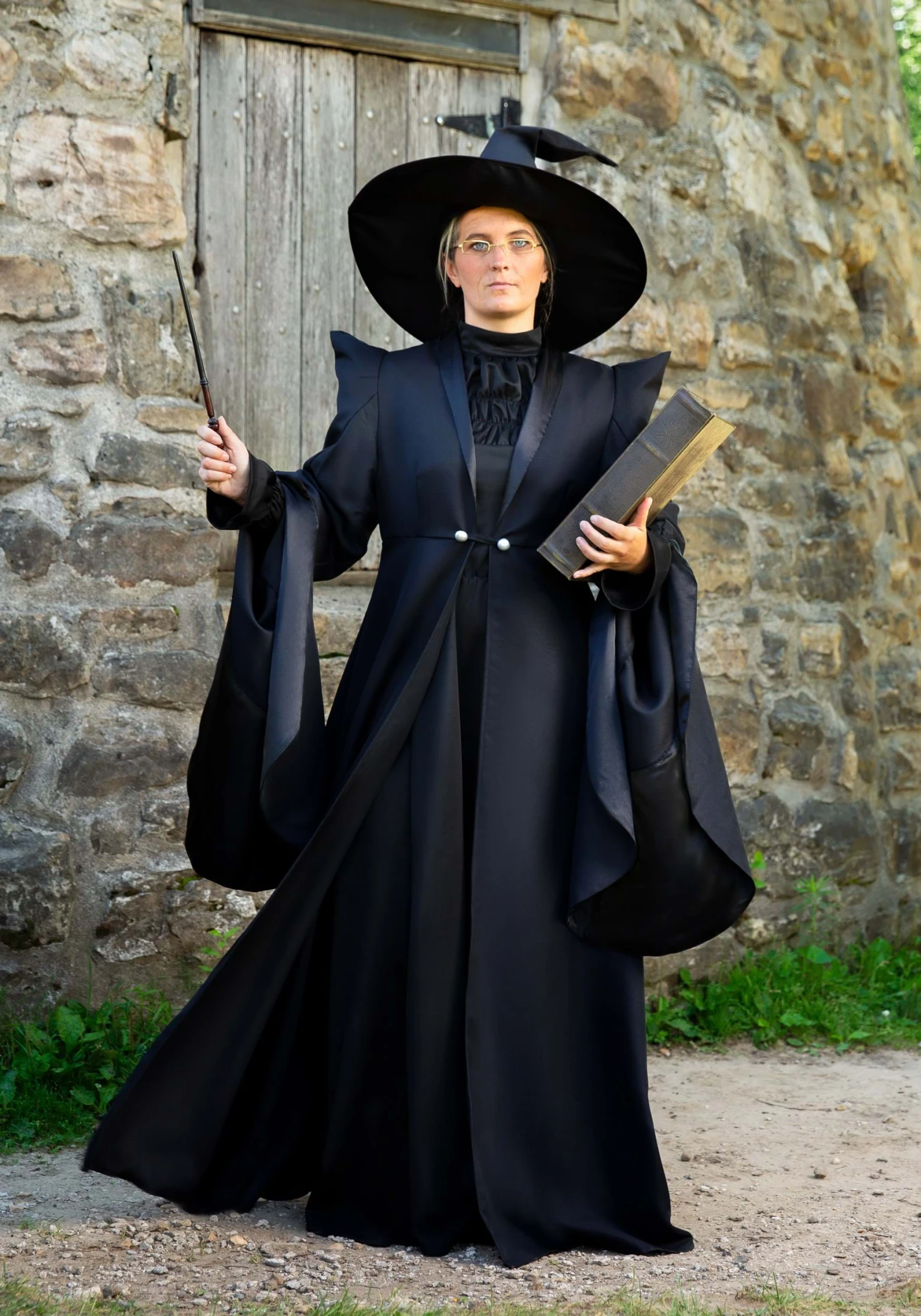 Deluxe Harry Potter McGonagall Costume For Women 3 Deluxe Harry Potter McGonagall Costume For Women