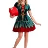 The Women's Deluxe Holiday Elf Costume -Halloween Costumes womens deluxe holiday elf costume