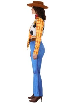 Women's Deluxe Pixar Toy Story Woody Costume -Halloween Costumes womens deluxe pixar toy story woody costume alt 2