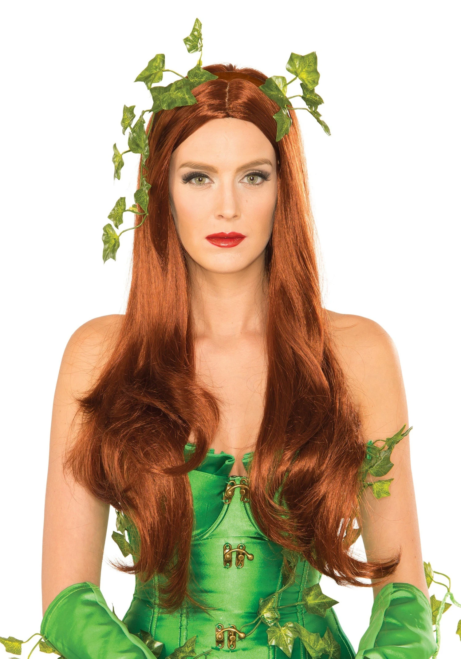 Women's Deluxe Poison Ivy Wig 3 Women's Deluxe Poison Ivy Wig