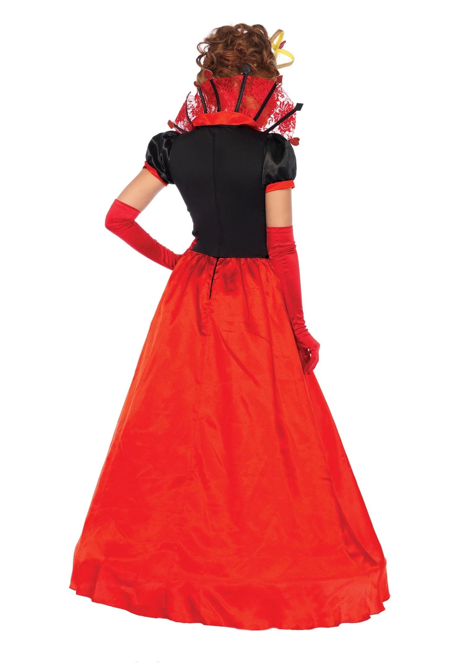 LEG AVENUE Deluxe Women's Queen Of Hearts Costume 4 LEG AVENUE Deluxe Women's Queen Of Hearts Costume - Image 2