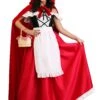 Women's Deluxe Red Riding Hood Costume 1 Women's Deluxe Red Riding Hood Costume -Halloween Costumes womens deluxe red riding hood costume