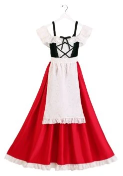 Women's Deluxe Red Riding Hood Costume 13 Women's Deluxe Red Riding Hood Costume -Halloween Costumes womens deluxe red riding hood costume alt3