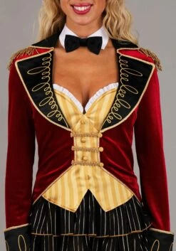 Women's Deluxe Ringmaster Costume -Halloween Costumes womens deluxe ringmaster costume alt 3