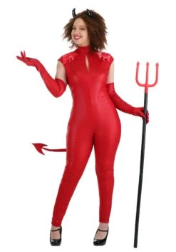 Womens Devious Devil Costume 13 Womens Devious Devil Costume -Halloween Costumes womens devious devil costume alt 1