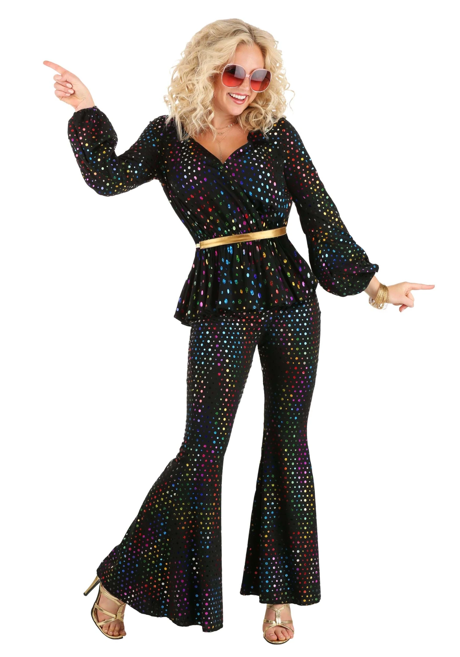 Disco Queen Women's Costume 3 Disco Queen Women's Costume