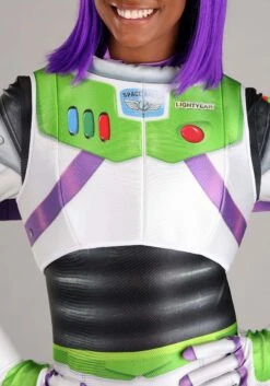 Disney And Pixar Buzz Lightyear Costume For Women -Halloween Costumes womens disney and pixar buzz lightyear costume alt 2