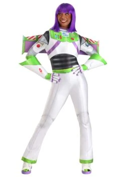 Disney And Pixar Buzz Lightyear Costume For Women -Halloween Costumes womens disney and pixar buzz lightyear costume alt 7