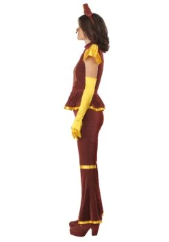 Women's Disney Cogsworth Costume -Halloween Costumes womens disney cogsworth costume alt 2