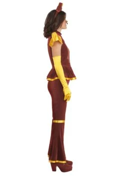 Women's Disney Cogsworth Costume -Halloween Costumes womens disney cogsworth costume alt 3