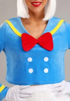 Disney Women's Donald Duck Costume 15 Disney Women's Donald Duck Costume -Halloween Costumes womens disney donald duck costume alt 4