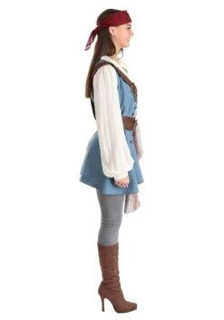 Disney Pirates Of The Caribbean Jack Sparrow Costume For Women 11 Disney Pirates Of The Caribbean Jack Sparrow Costume For Women -Halloween Costumes womens disney jack sparrow costume alt 2