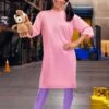 Women's Disney And Pixar Monsters Inc. Boo PJ Costume 1 Women's Disney And Pixar Monsters Inc. Boo PJ Costume -Halloween Costumes womens disney pixar monsters inc boo pj costume