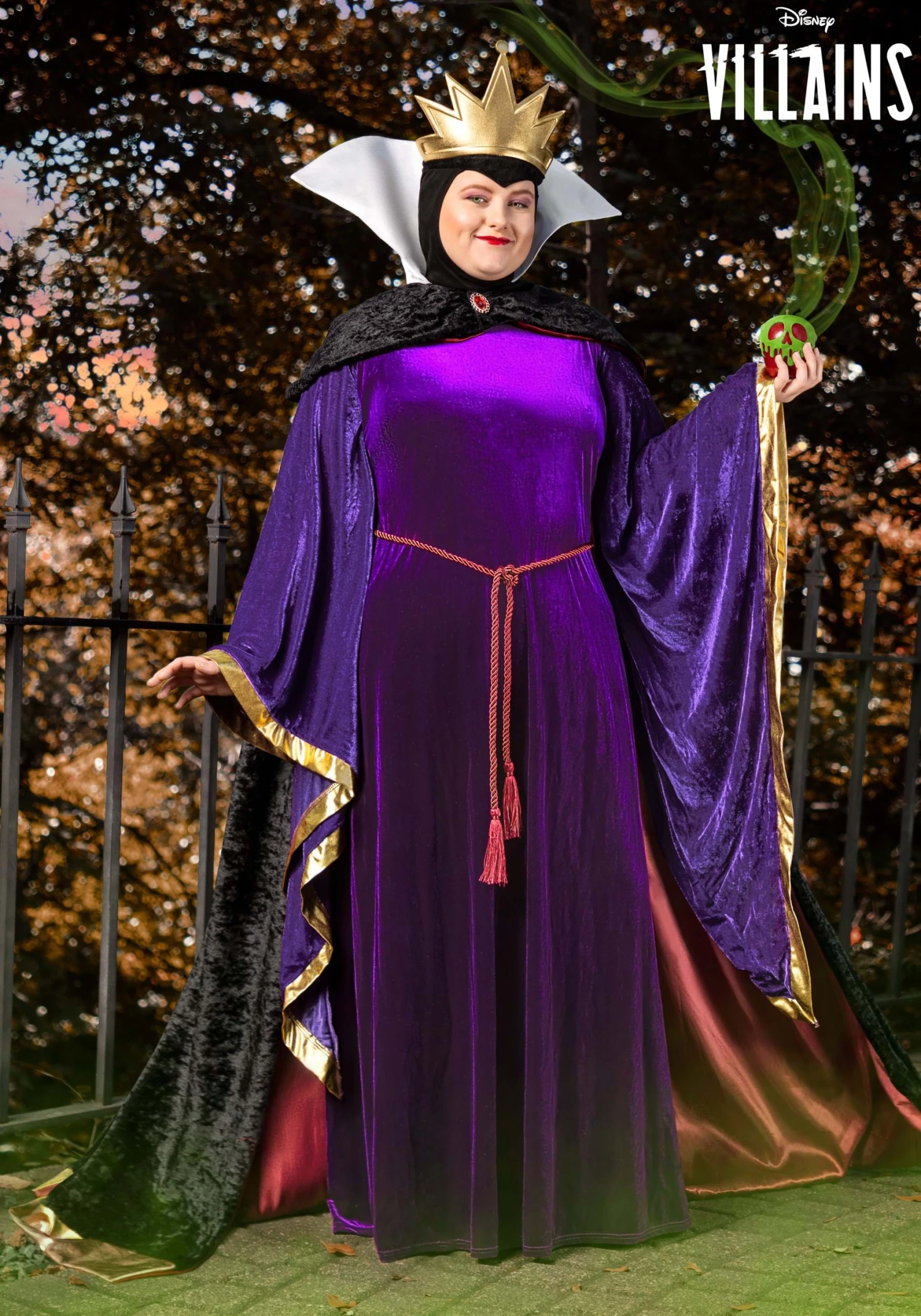 Women's Disney Snow White Plus Size Evil Queen Costume 3 Women's Disney Snow White Plus Size Evil Queen Costume