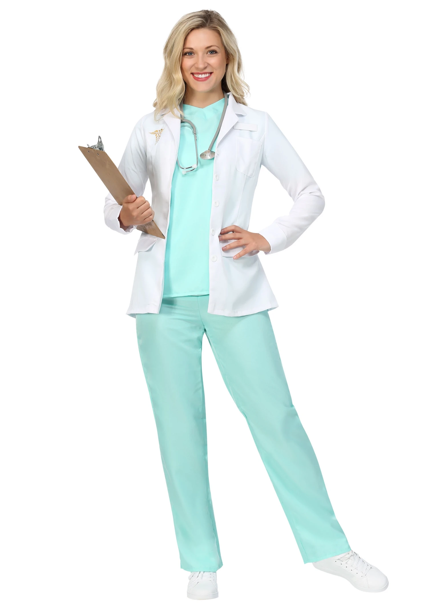 Doctor Women's Costume 3 Doctor Women's Costume