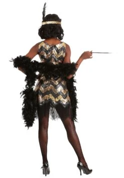 Dolled Up Flapper Costume For Women -Halloween Costumes womens dolled up flapper costume1