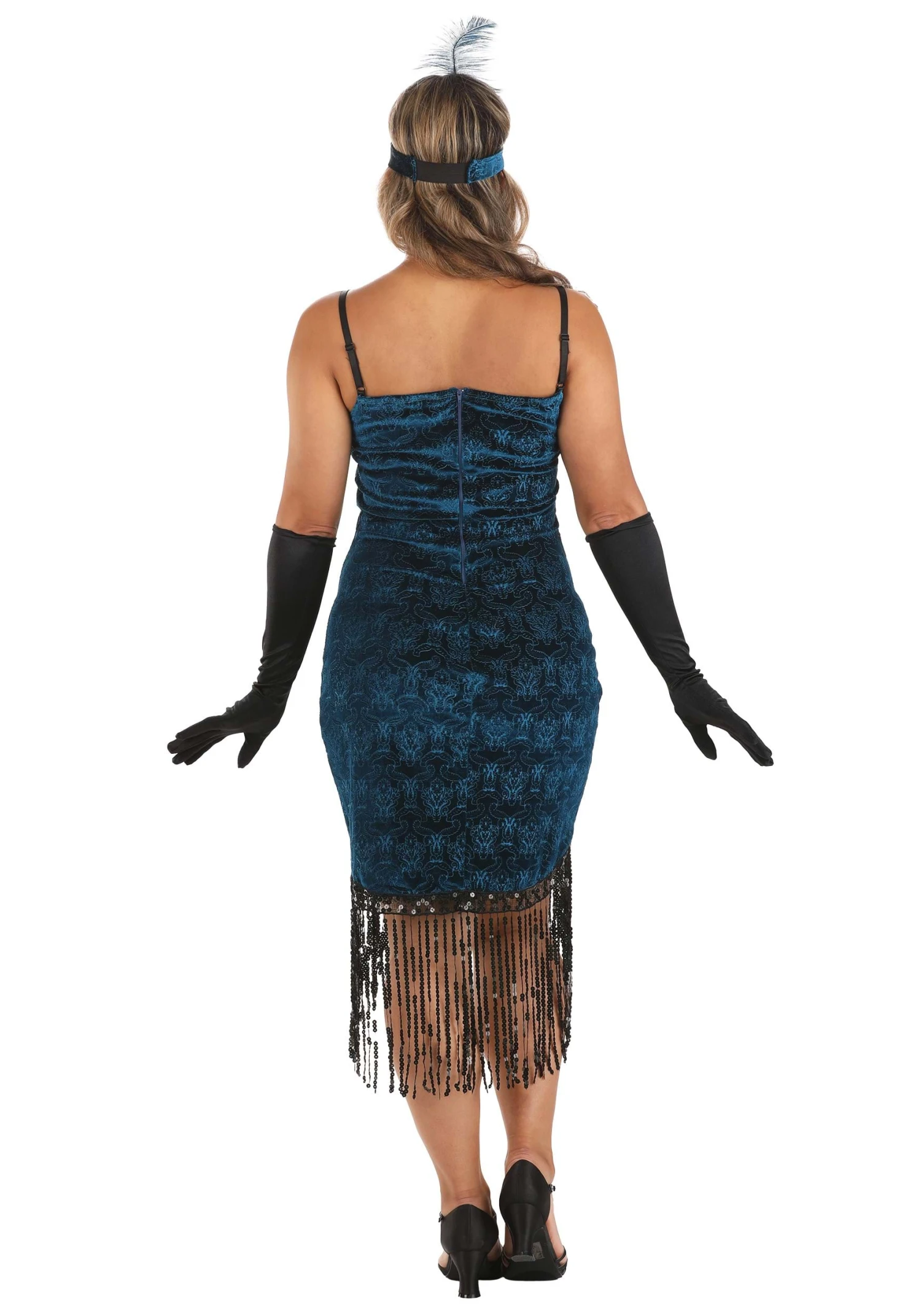 Dreamgirl Blue Downtown Doll Costume For Women 8 Dreamgirl Blue Downtown Doll Costume For Women - Image 6