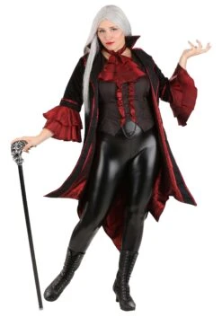 Exquisite Vampire Costume For Women 10 Exquisite Vampire Costume For Women -Halloween Costumes womens exquisite vampire costume alt 2