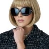 Fashion Magazine Editor Wig For Women -Halloween Costumes womens fashion magazine editor wig