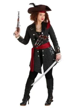 Women's Fearless Pirate Costume 13 Women's Fearless Pirate Costume -Halloween Costumes womens fearless pirate costume alt 1