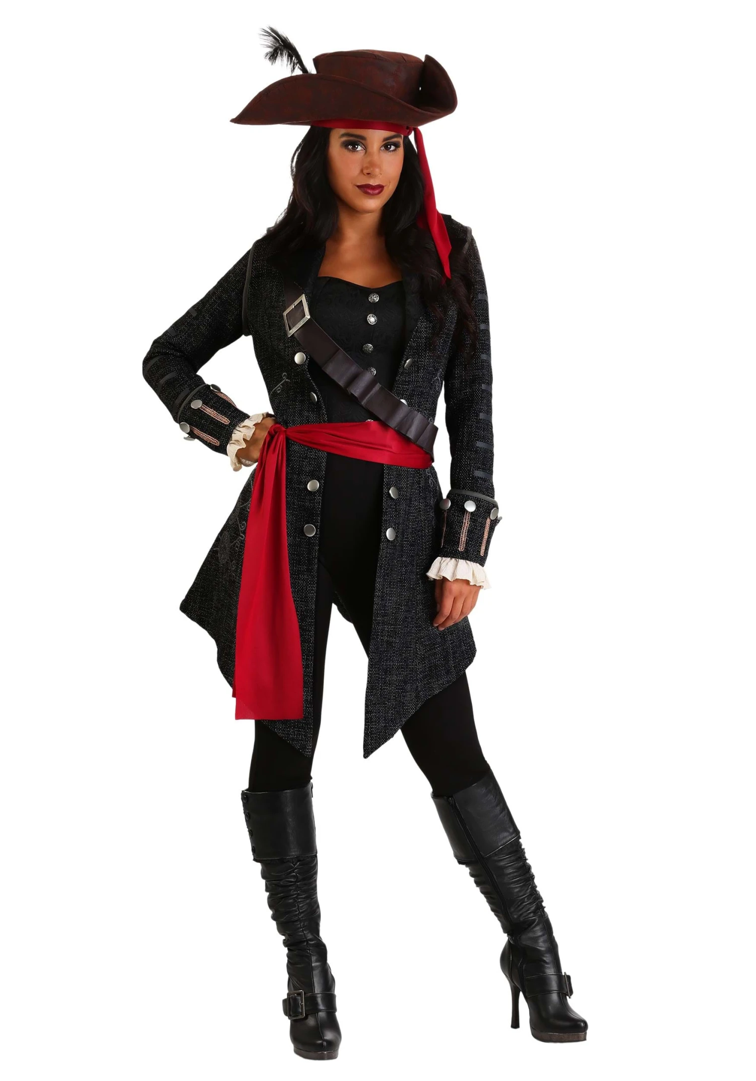 Women's Fearless Pirate Costume 11 Women's Fearless Pirate Costume - Image 9