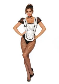 Dreamgirl Femme De Menage Costume For Women 14 Dreamgirl Femme De Menage Costume For Women -Halloween Costumes womens femme de menage costume alt 3