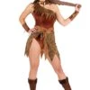 Fierce Cavewoman Costume For Women 1 Fierce Cavewoman Costume For Women -Halloween Costumes womens fierce cavewoman costume1