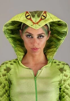 Fierce Snake Costume For Women 10 Fierce Snake Costume For Women -Halloween Costumes womens fierce snake costume alt 2