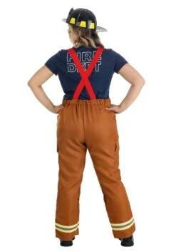 Fire Captain Women's Costume -Halloween Costumes womens fire captain alt 3