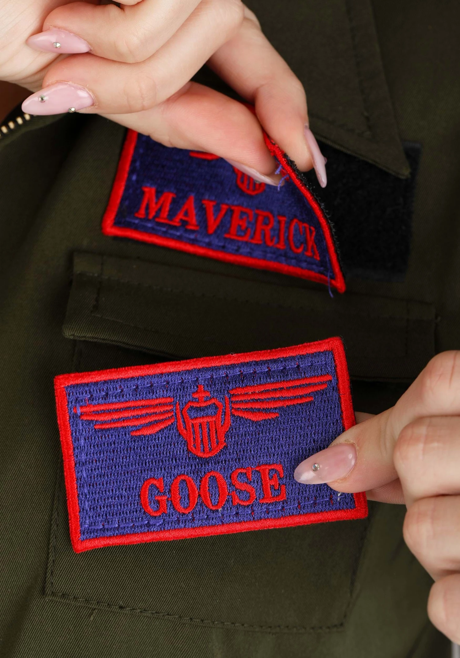 Top Gun Flight Suit Romper Costume For Women 7 Top Gun Flight Suit Romper Costume For Women - Image 5