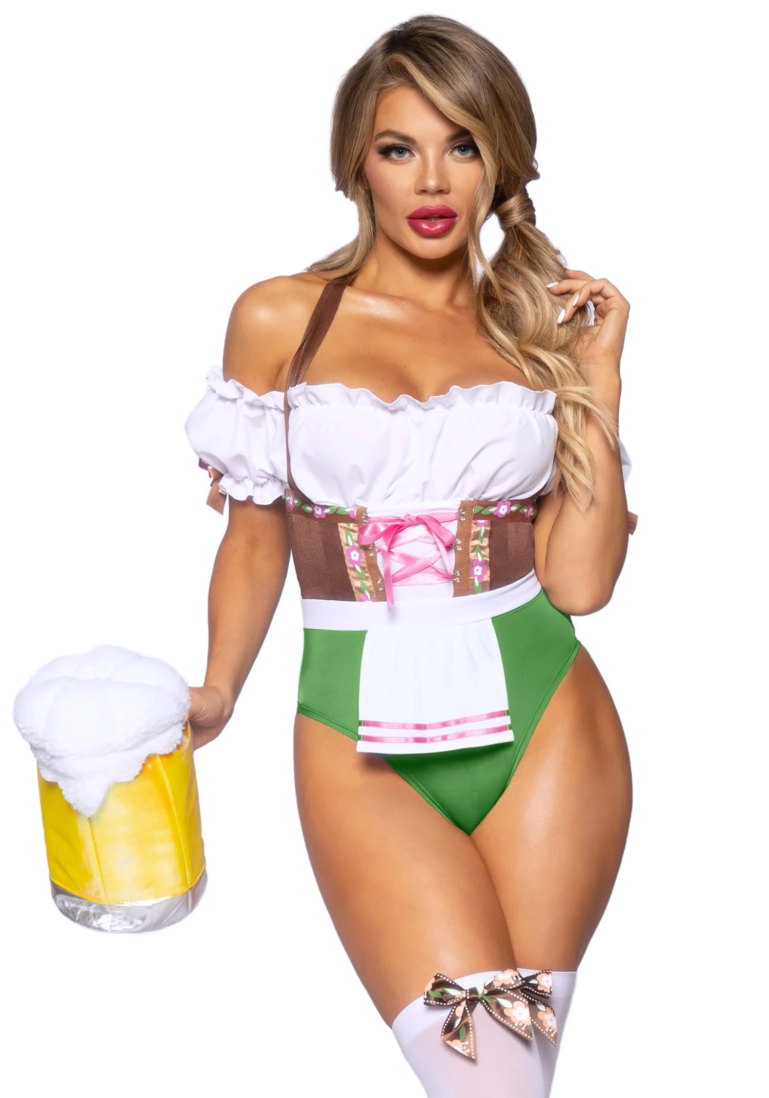 LEG AVENUE Flirty Fraulein Costume For Women 3 LEG AVENUE Flirty Fraulein Costume For Women