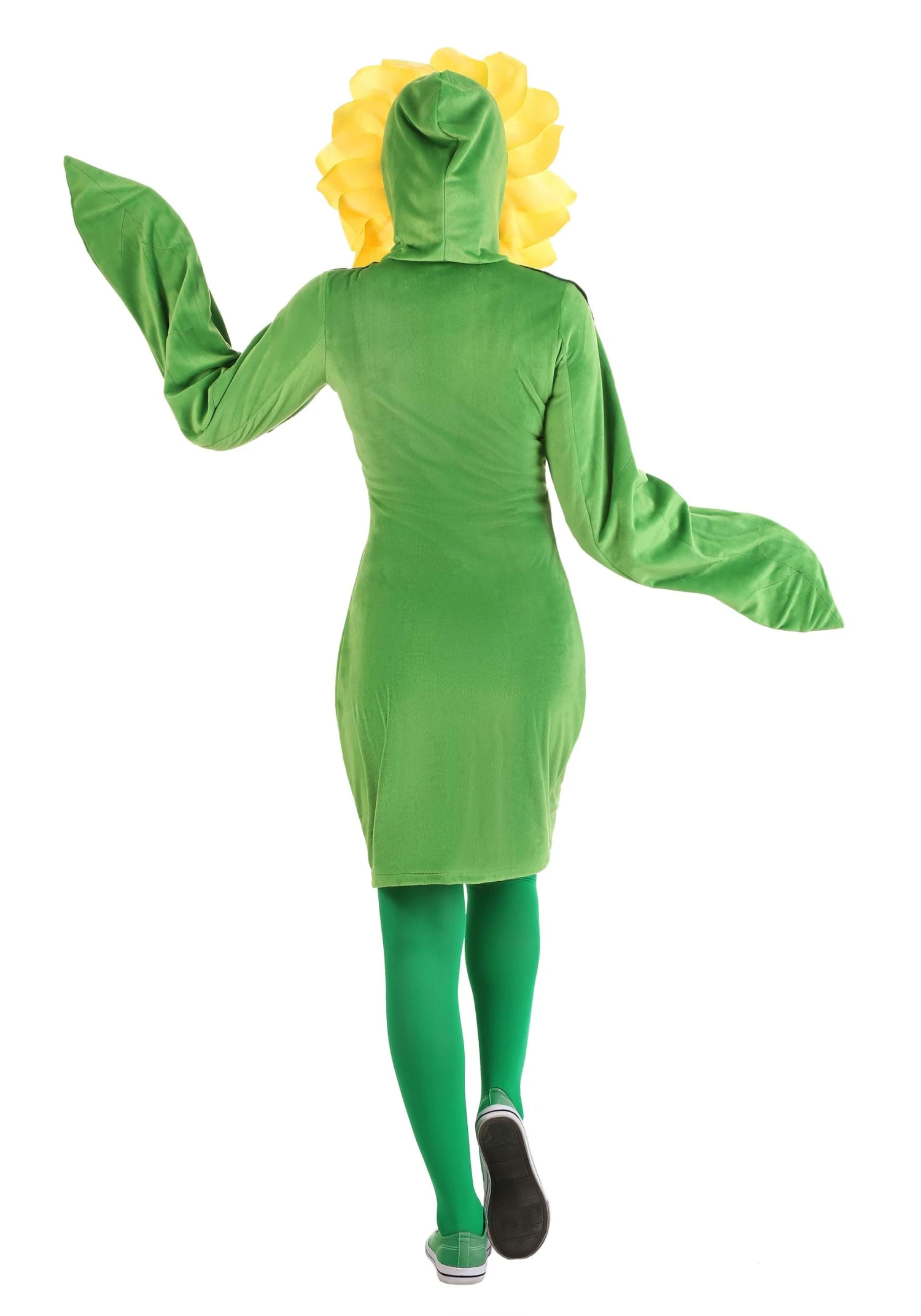 Women's Flower Hoodie Dress 6 Women's Flower Hoodie Dress - Image 4