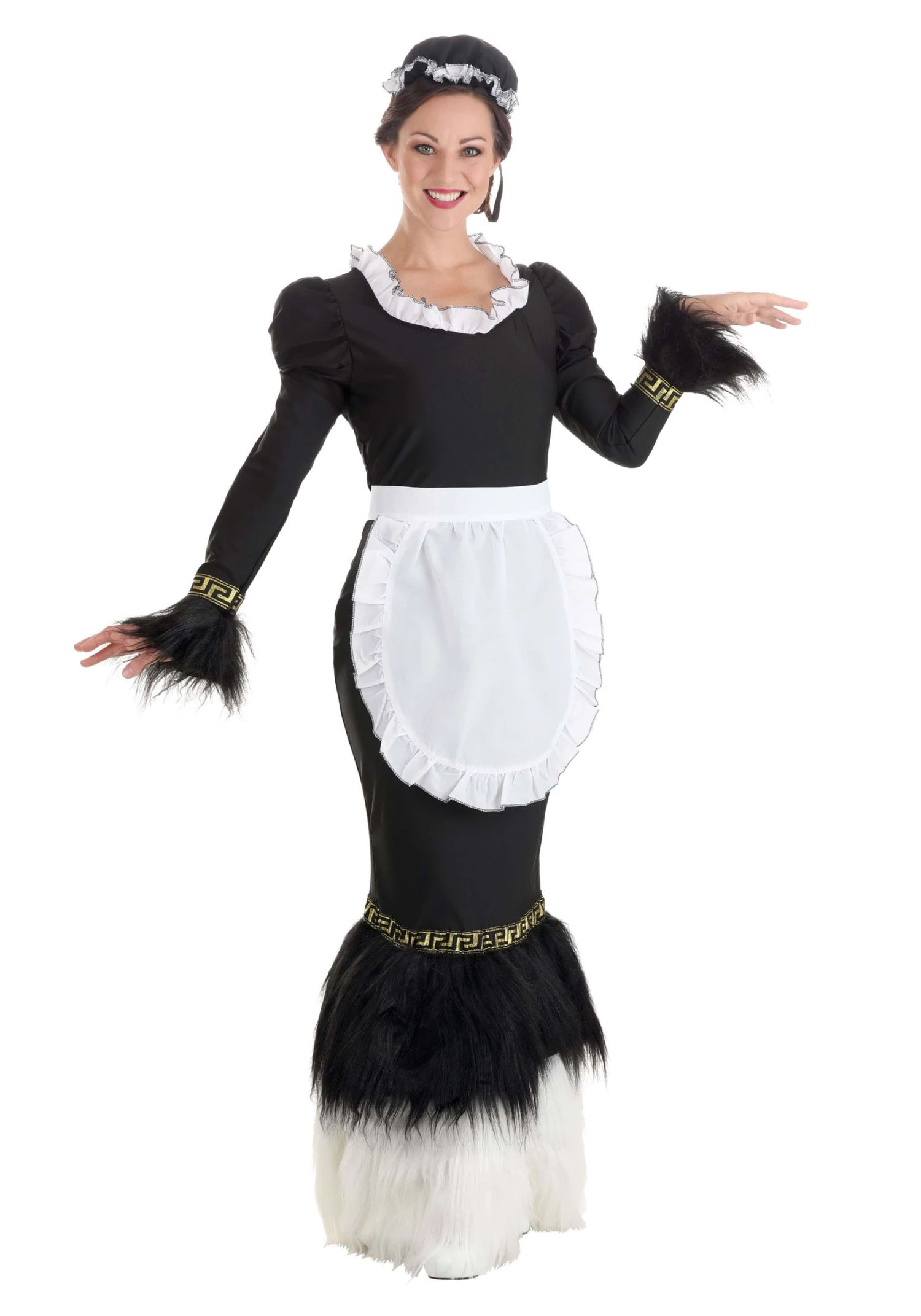 Women's French Feather Duster Costume 4 Women's French Feather Duster Costume - Image 2