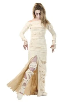 Full Length Mummy Costume For Women -Halloween Costumes womens full length mummy alt 3 1