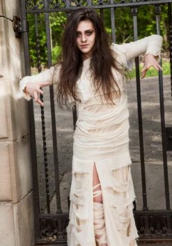 Full Length Mummy Costume For Women -Halloween Costumes womens full length mummy alt 4 1